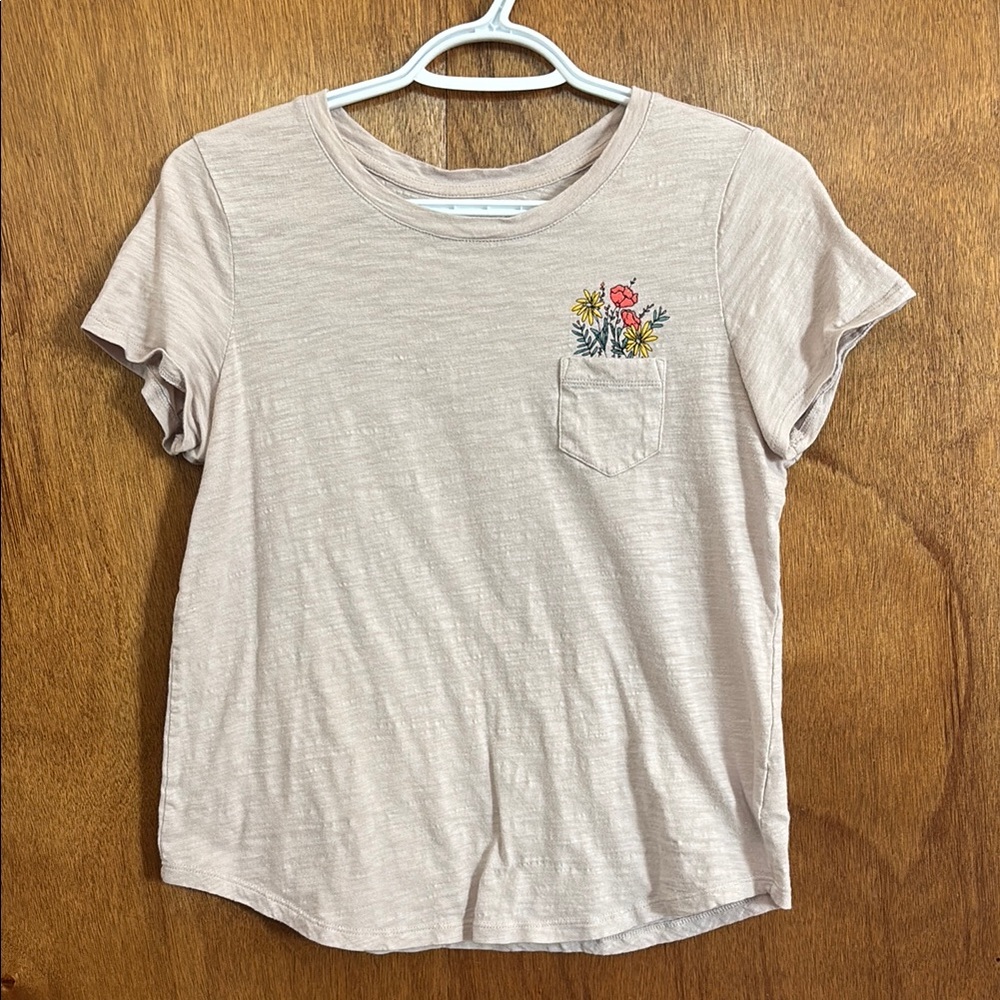 Old Navy Light Pink Short Sleeve T-Shirt